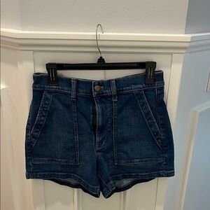 J. Crew Dark Blue Jean Shorts